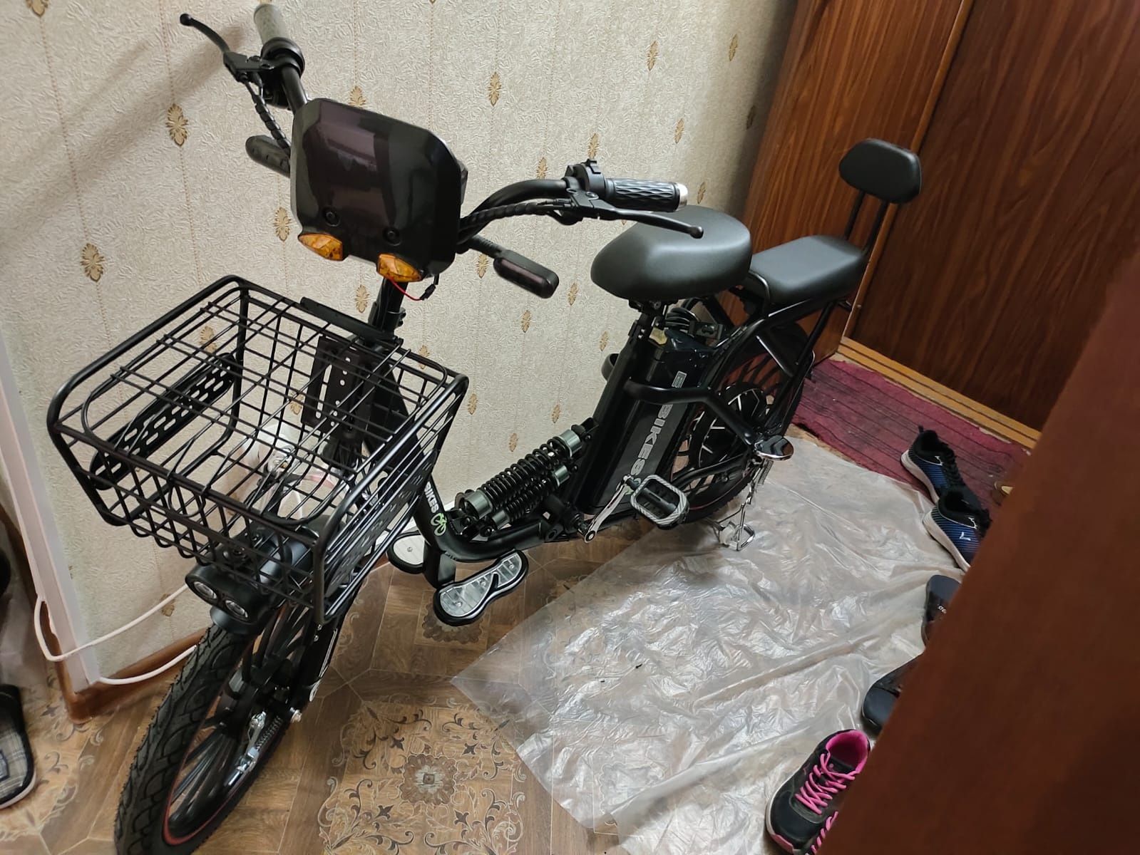 Электровелосипед E-Bike 350W 2021 черный