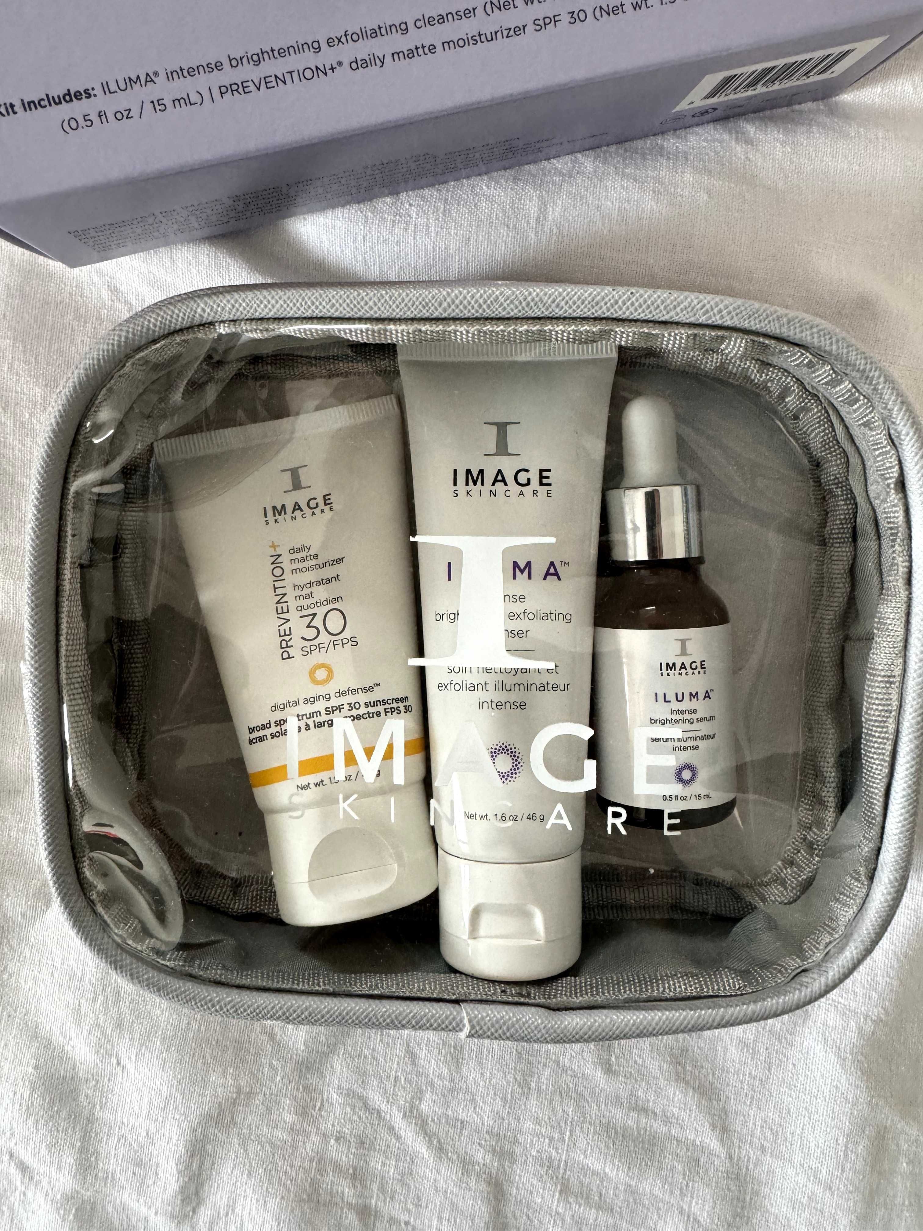 Vand set Image Skincare Brighten & Protect Kit, travel kit - 180 lei