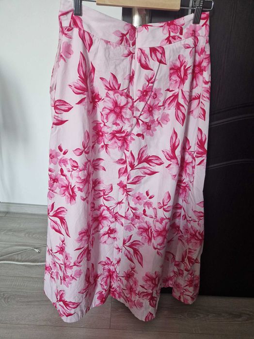 Fustă cu imprimeu floral