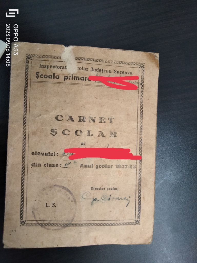 Antichități anii 1944 1947