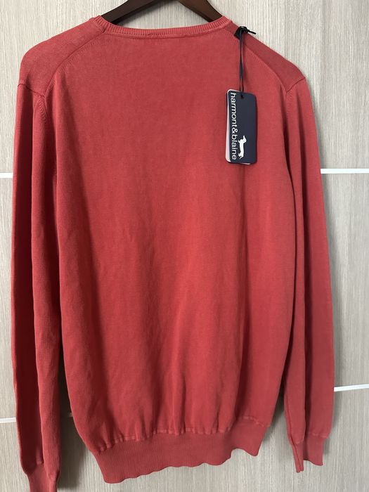 Памучен мъжки пуловер Harmont & Blaine