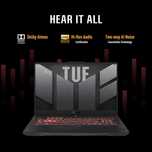 ASUS TUF A17 17.3` FHD 144Hz R7-7435HS DDR5 16GB SSD 1TB RTX 4050 6GB