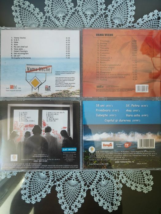 Compact Disc-uri originale cu muzică românească - Vama Veche