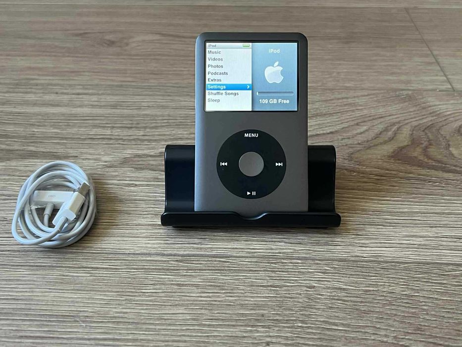Ipod classic 6th gen 120GB HDD fara baduri,testat,perfect functional