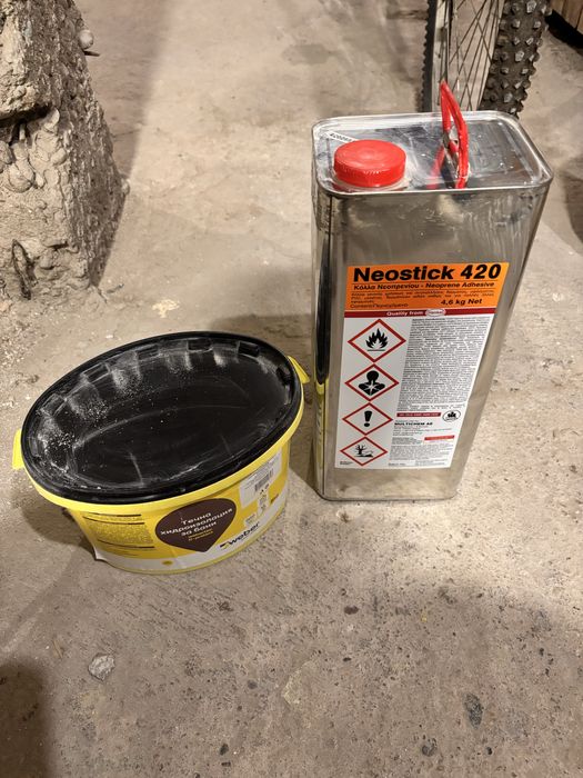 Хидроизолация Weber 5кг + Лепило за корк Neostock 420