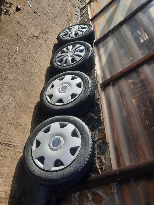 Jante, roti cu anvelope, cauciucuri  Michelin 205 55 R 16  M+S