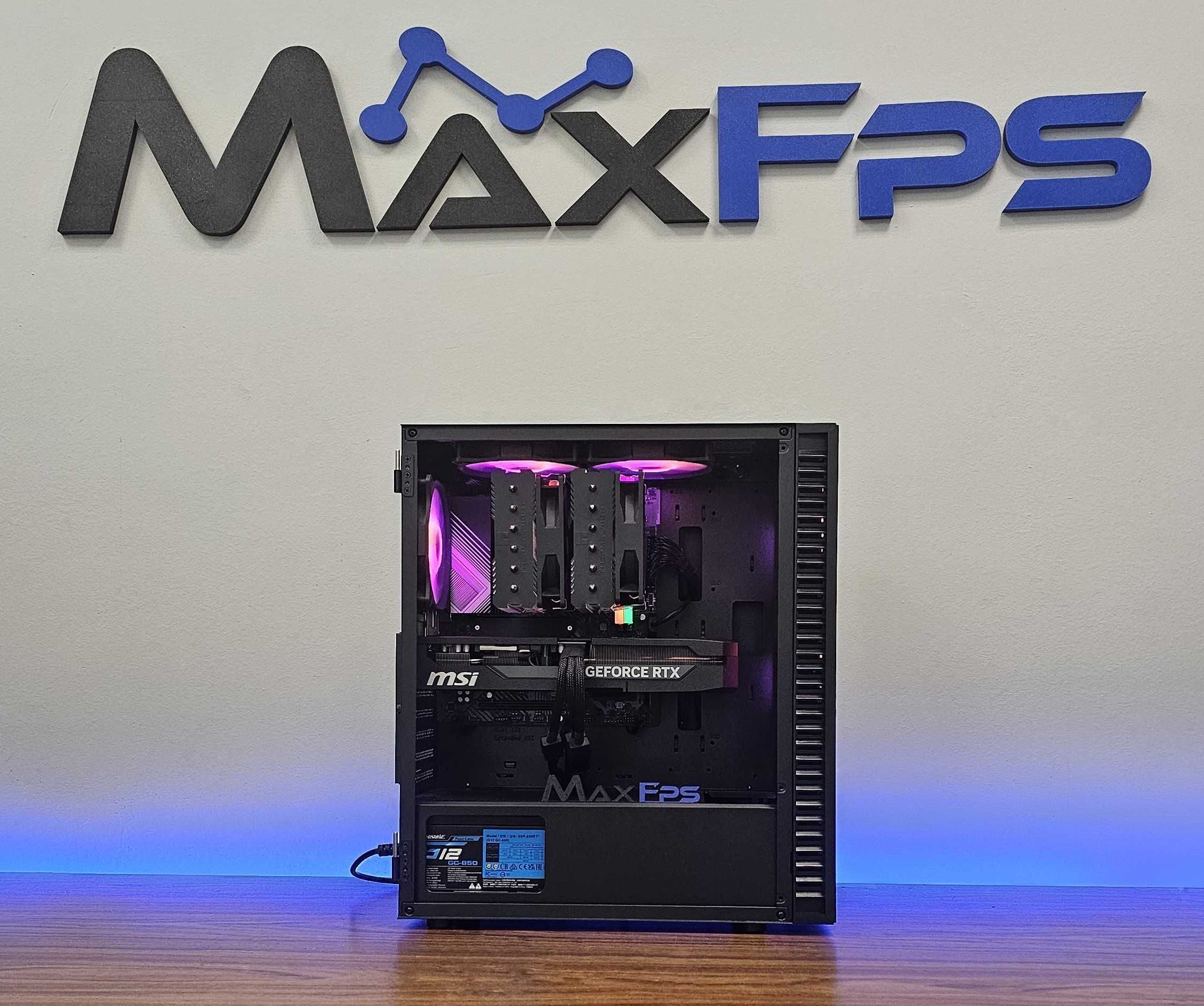 Чисто нов! RTX 5070ti, Ryzen 7 9800X3D, 32 GB RAM Геймърски компютър