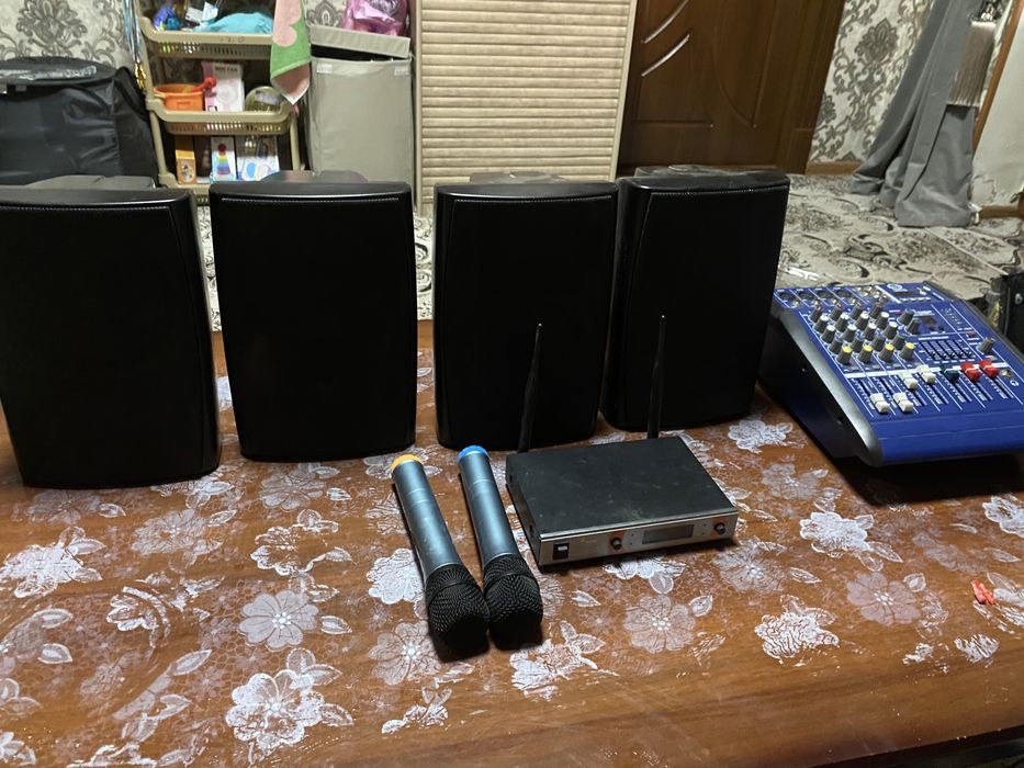 Kalonka + usilitel + mikrofon