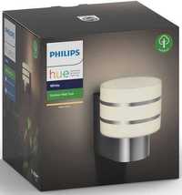 Aplica de perete LED Philips Hue de exterior, Oțel
