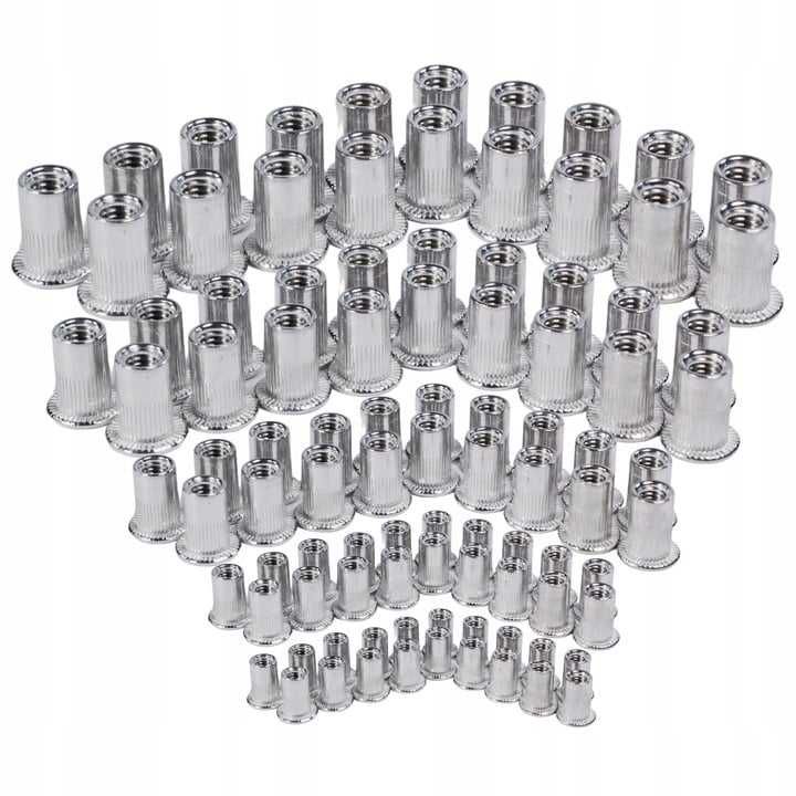 Set cleste pistol nituit piulite M3-M8 106piese (38208)