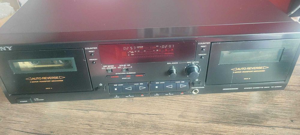 SONY TC-WR690 stereo cassette deck