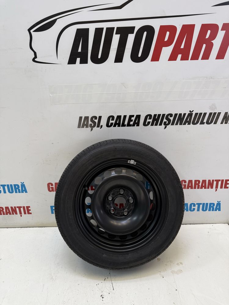 Roata rezerva janta tabla 5x112 R16 ET45 7J VW Passat B6 B7 Golf 5 6