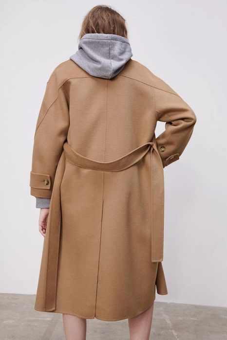 Palton din lână Zara limited