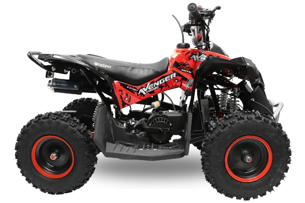 Atv Nitro Avenger OffRoad Deluxe 49Cmc:Pornire Buton