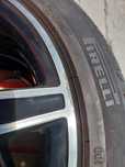 Vand jante Mercedes AMG negre + anvelope vara Pirelli R18 stare ff bun