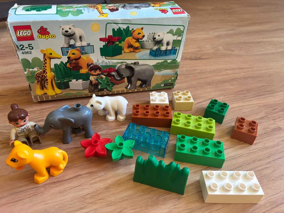 Лего Дупло Зоологическа градина и Полицай с мотор+Пъзел с "умна" дъска