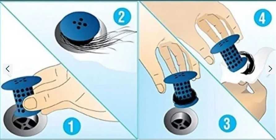 Dispozitiv colectare par la dus , TubShroom - nou