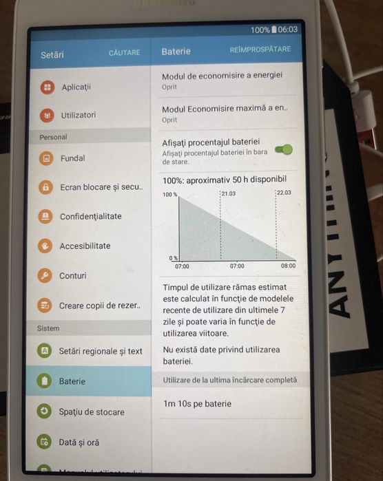 Tableta samsung galaxy tab