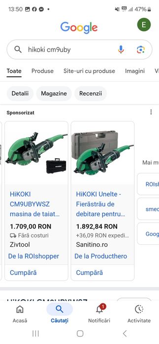 Demolator și flex cu aspirare profesional Hikoki