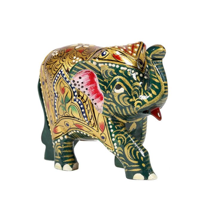 Statuetă Elefant pictat C