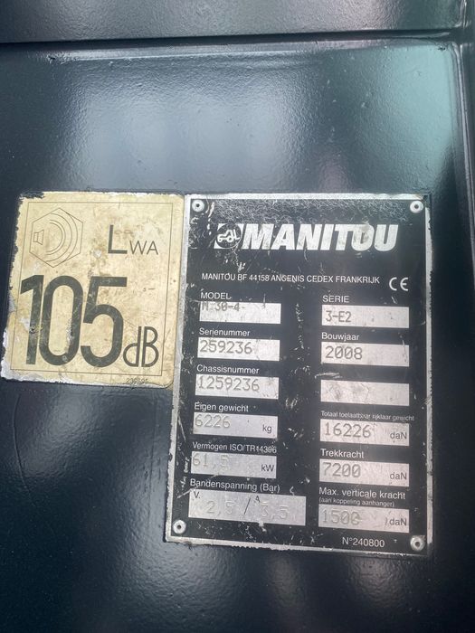 Stuivator Manitou 4x4