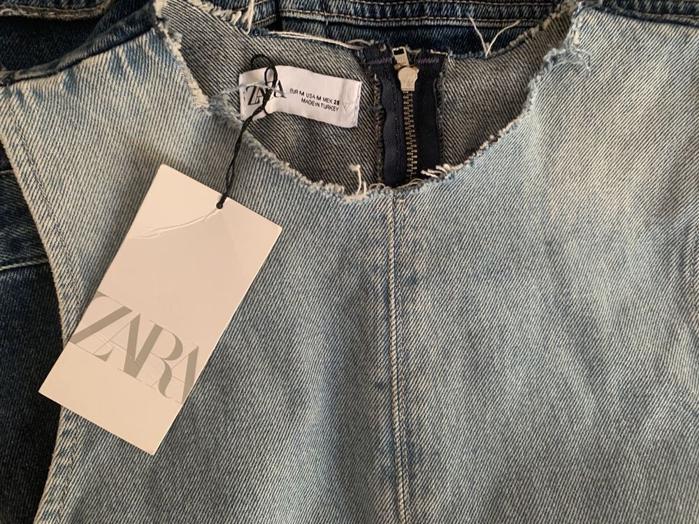 Rochie / Sarafan din jeans, Zara