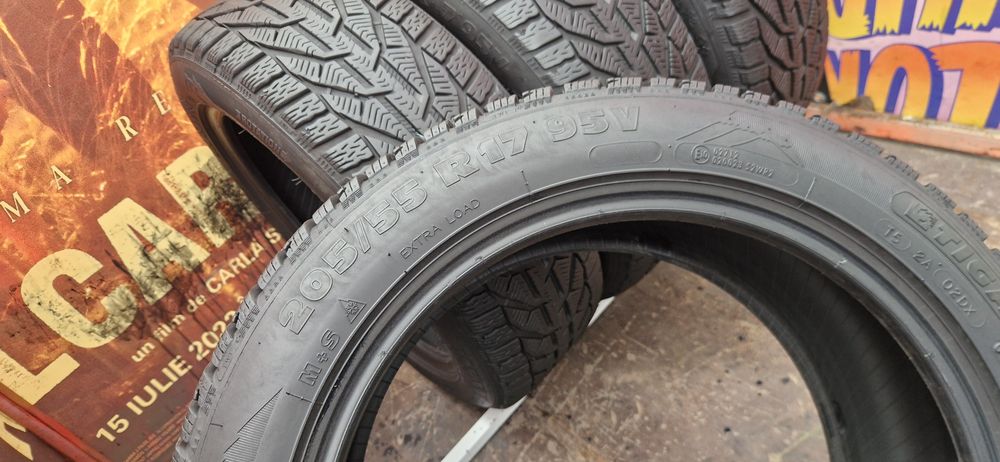 Set 4 Anvelope Tigar 205 55 R17 M+S . Dot 2021