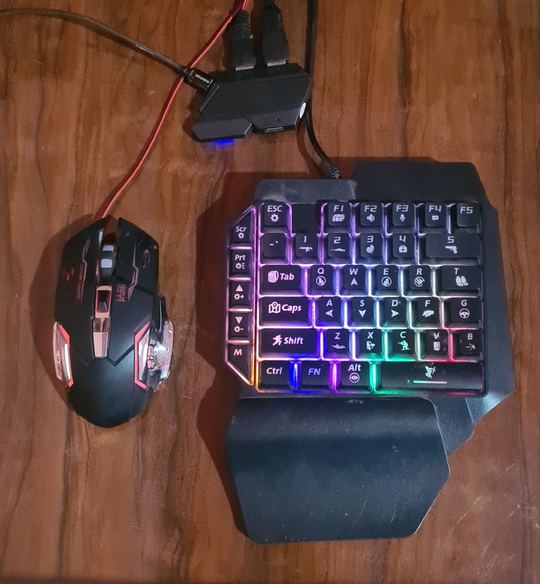 Pubg va boshqa O'yinlar uchun Klavyatura