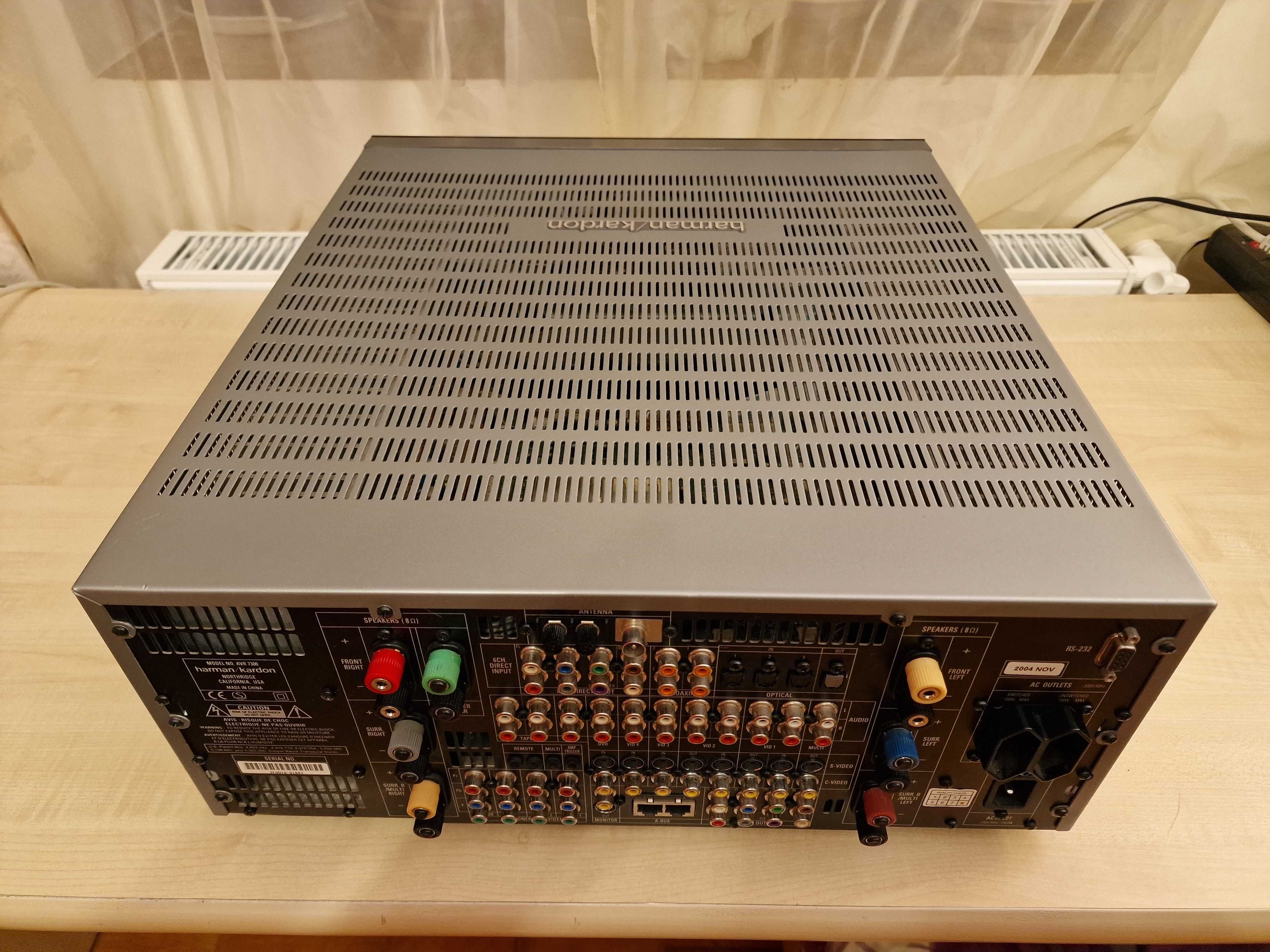 Amplificator 7.1 Harman Kardon AVR 7300 / 7x 110W RMS in 8 Ohm