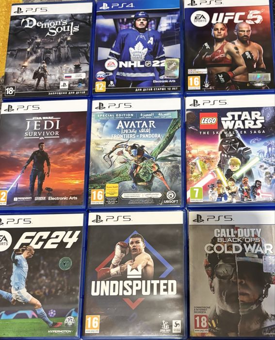 Игры на playstation 5