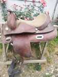 Șa piele naturala western cowboy ferma