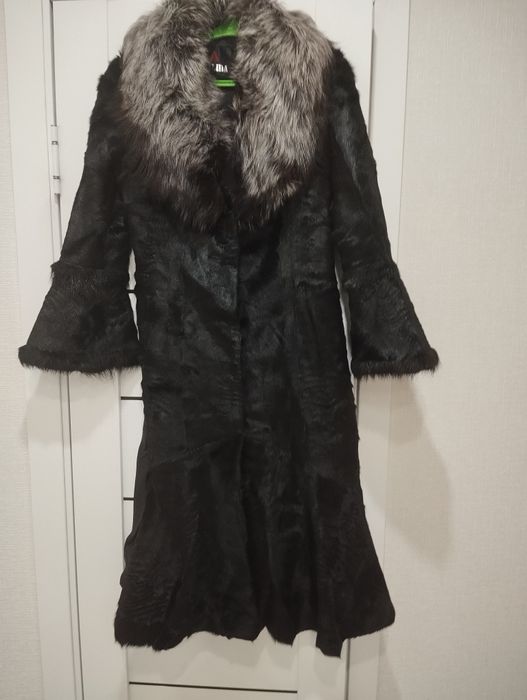 Шуба коза состояние хорошее