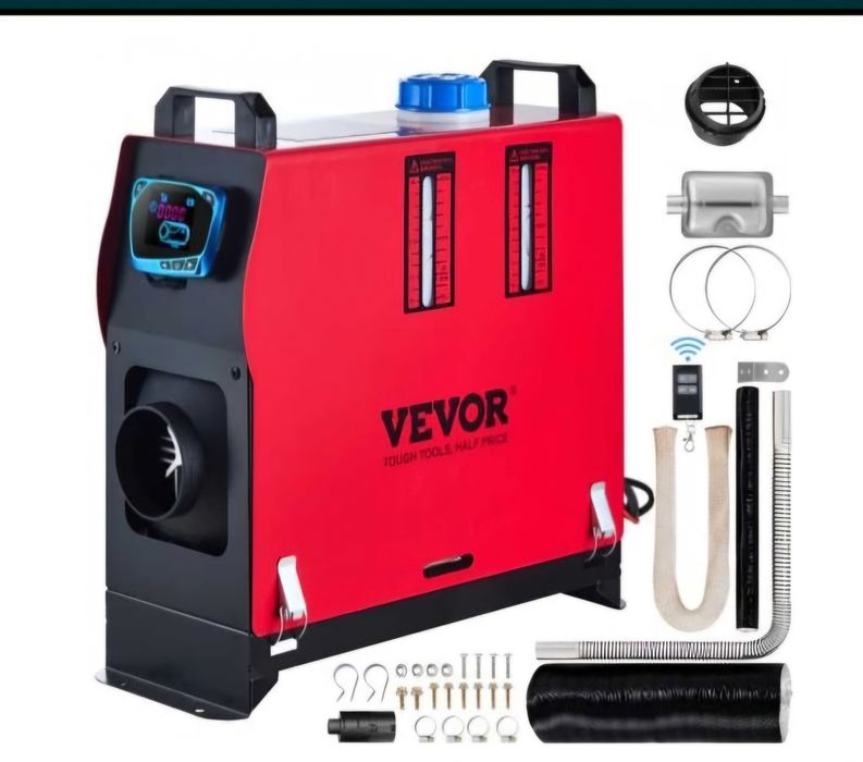 Sirocou diesel VEVOR All-in-one 12V 8KW ca webasto