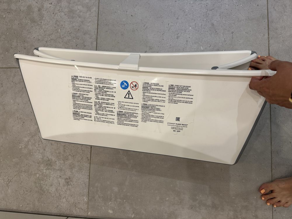 Бебешка вана Stokke + подложка без следи от употреба