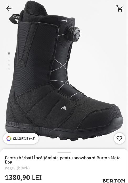 Boots BURTON Moto BOA marime 45