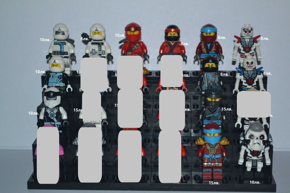LEGO Ninjago минифигурки {3} / Ниджаго