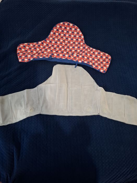 ANTILOP scaun inalt cu tava ,alb