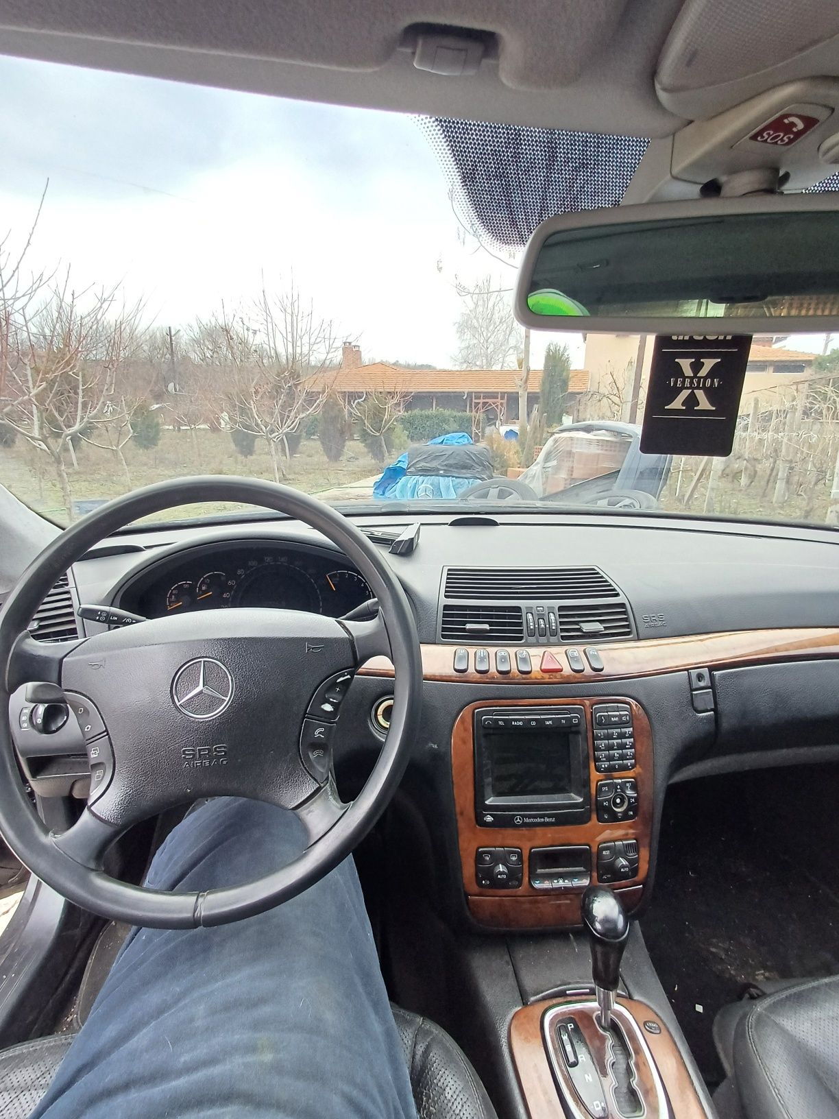 Mercedes w220 s320 бензин на части.