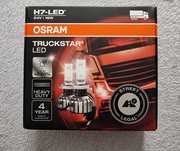 Set 2 becuri Osram H7-led 24V 16W pentru camioane