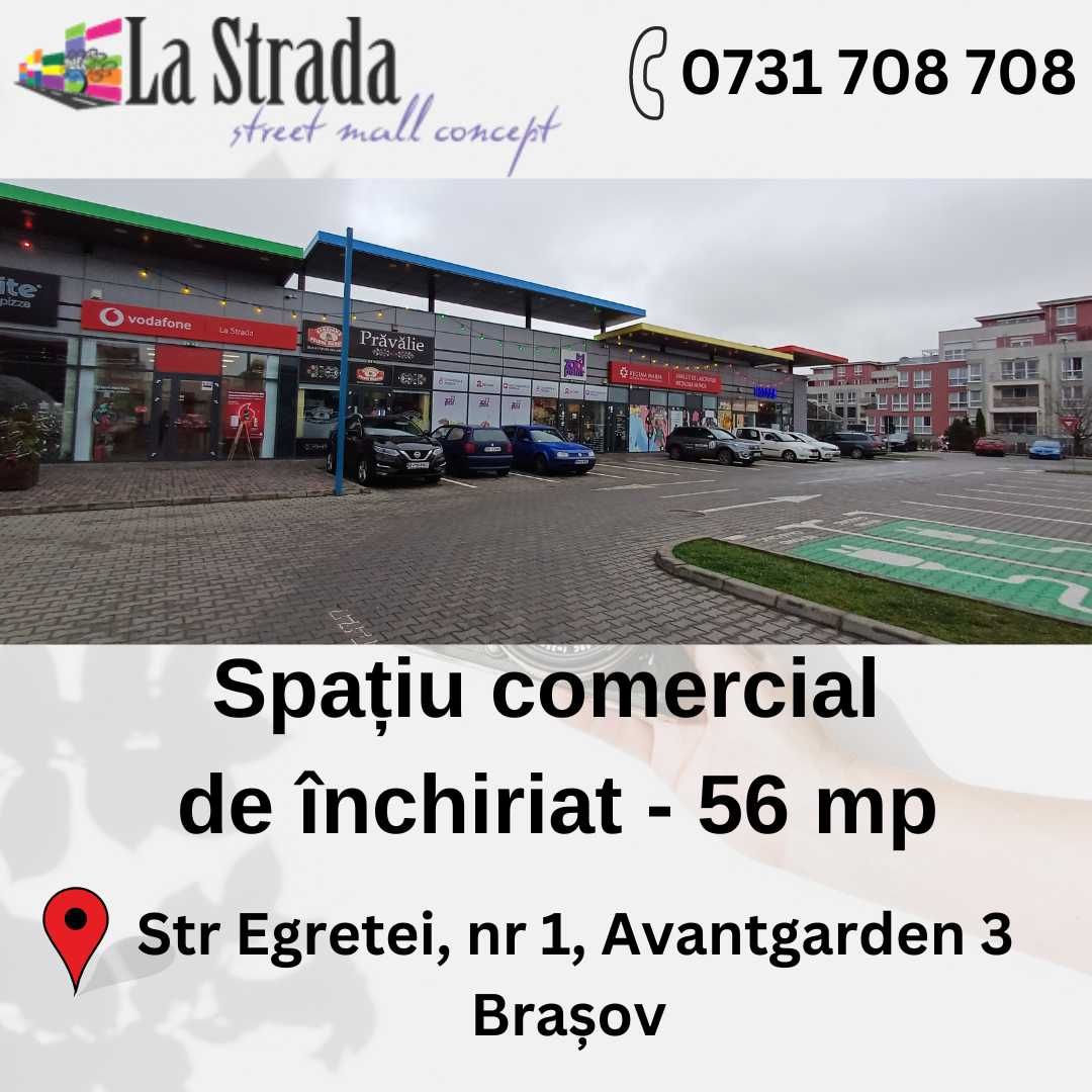 Spatiu comercial de inchiriat - Brasov (56 mp)