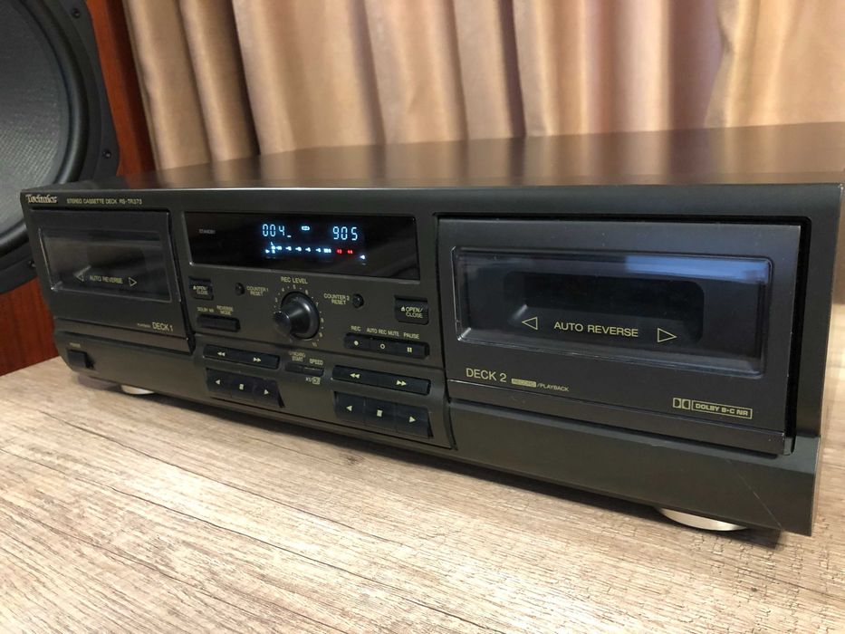 Technics RS-TR373 cassette deck auto reverse, dolby b-c