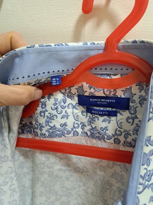 Мужские рубашки с длинными рукавами XL