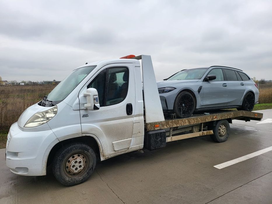 Tractări auto avariate lovite defecte Militari Carrefour Autostrada A1