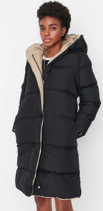 НОВО! Дамско зимно двулицево яке, размер Л