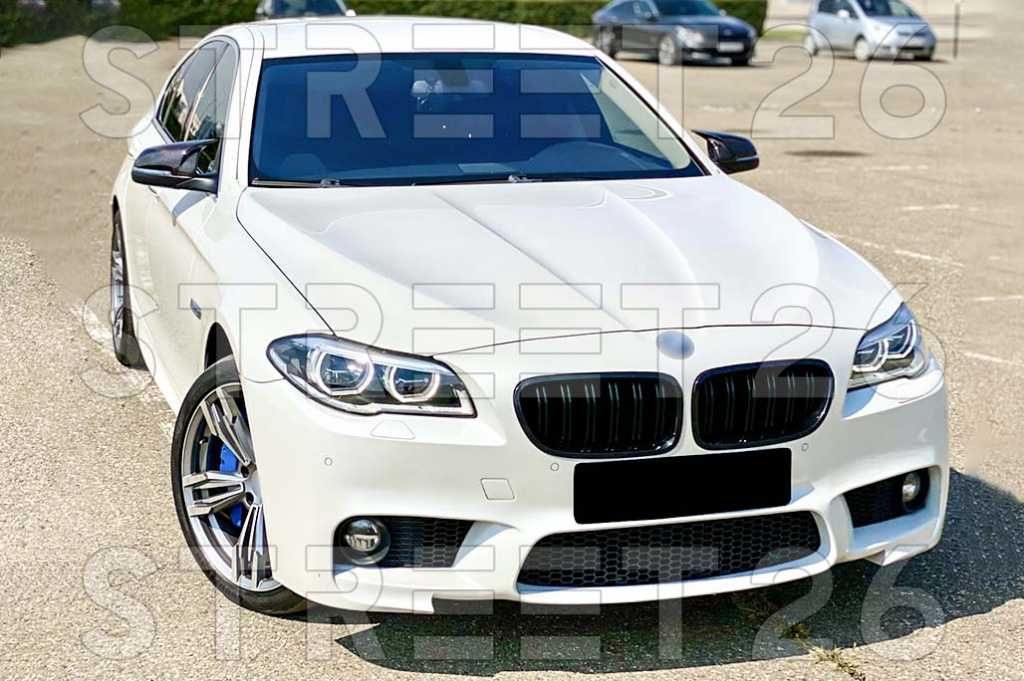 Capace oglinzi BMW Seria 5 F10 F11 LCI (2013-2017)  Negru Lucios