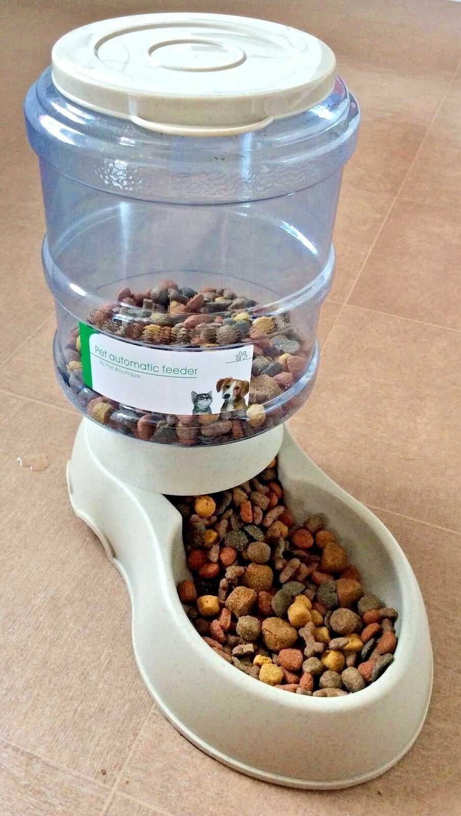 Автоматична хранилка и поилка за кучета и котки / Automatic feeders