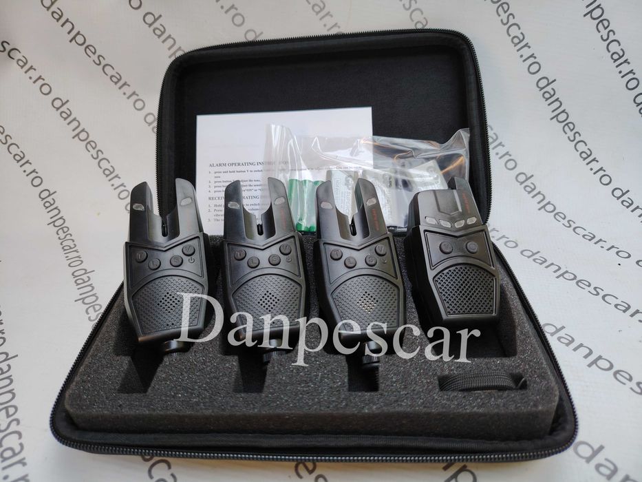 Set 3 Avertizori cu Statie Wind Blade D3-W 3 culori SI NIGHT MODE 2025
