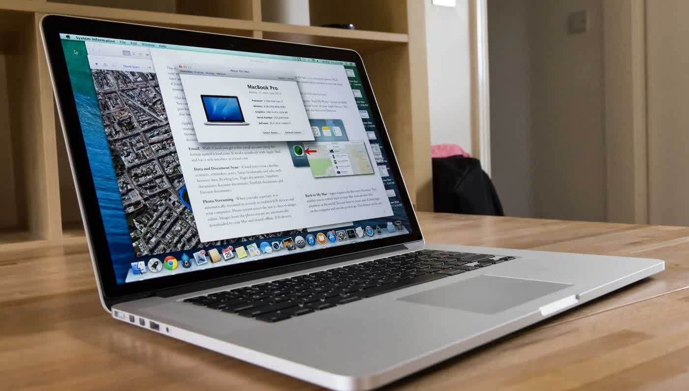 MacBook Pro  macOS 14 Sonoma  (Retina 15-inch Mid 2015)