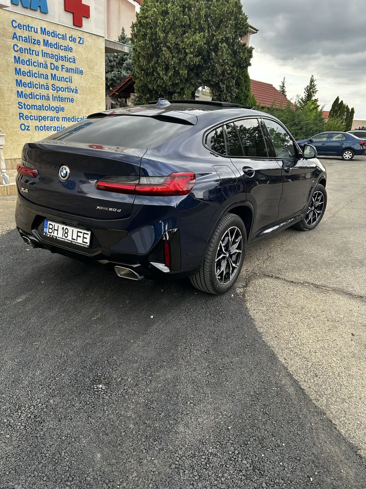 BMW X4 2024, M pachet,2000d x-drive 190 cai,30000km, garantie bmw