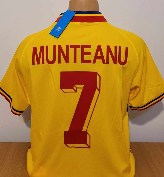 Tricou retro Romania- Dorinel Munteanu nou